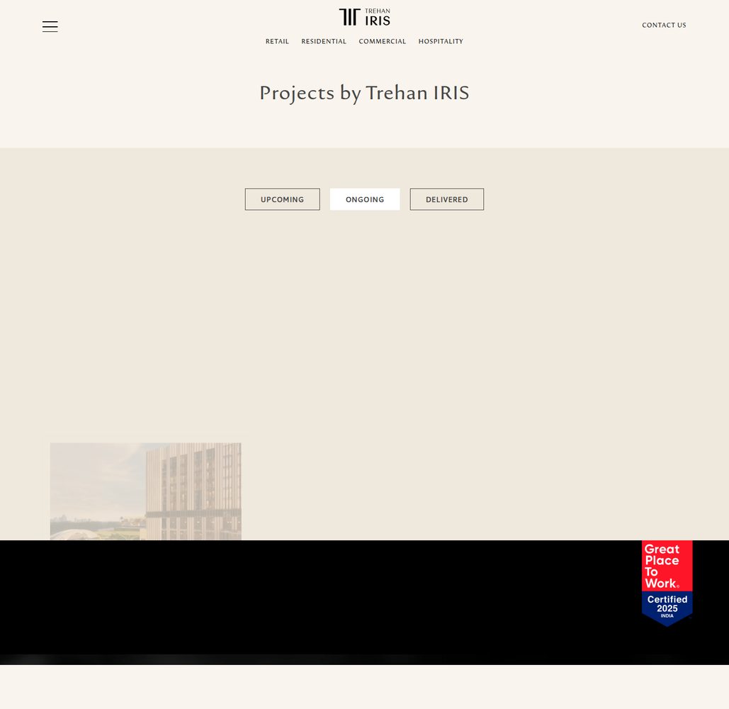 Commercial projects listing